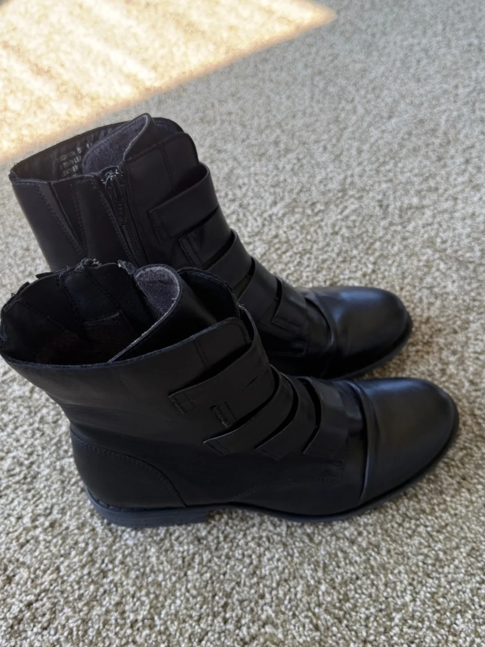 Miz Mooz Leighton mid-calf boot (Women's 6.5, black)